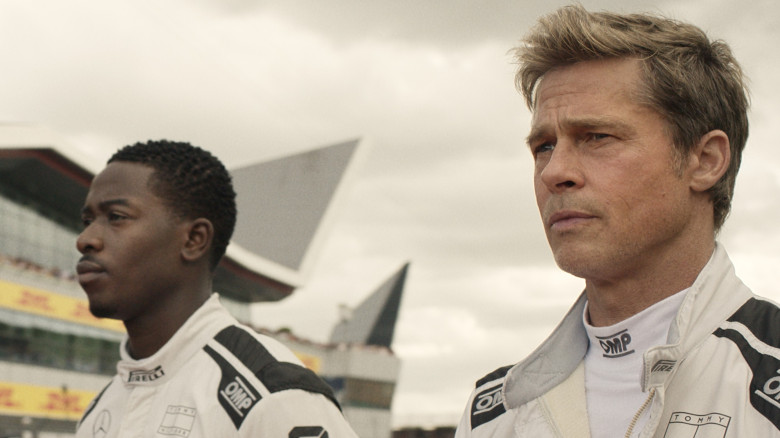 Damson Idris și Brad Pitt/ Profimedia