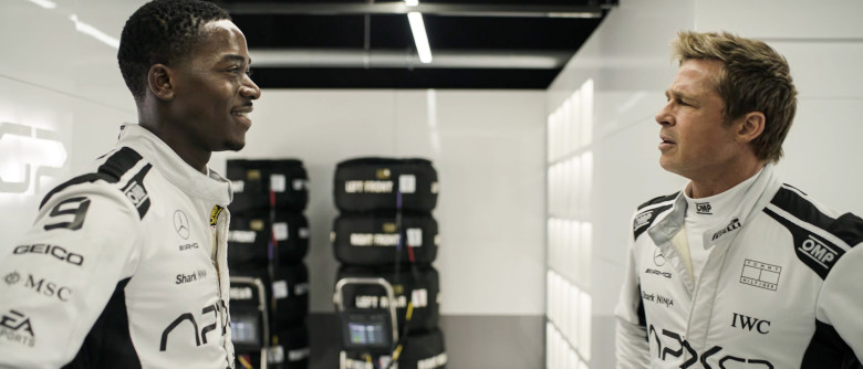 Damson Idris și Brad Pitt/ Profimedia