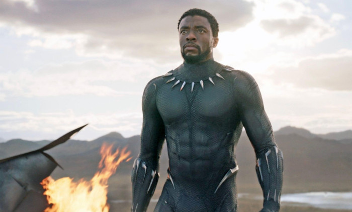 Chadwick Boseman în rolul lui "Black Panther"