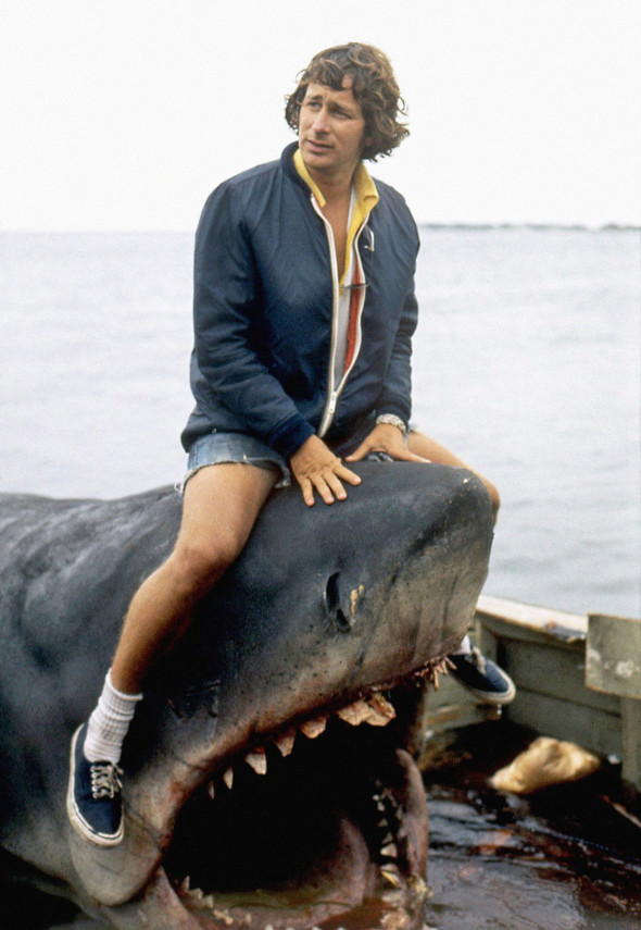 Steven Spielberg la filmarile jaws