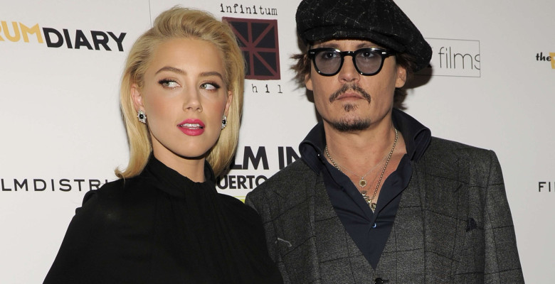 Johnny Depp și Amber Heard/ Profimedia