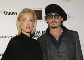 Johnny Depp și Amber Heard/ Profimedia