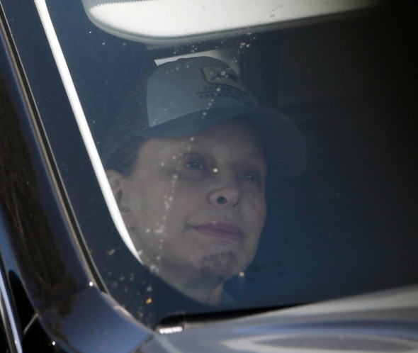 EXCLUSIVE: Calista Flockhart is Spotted Running Errands in Los Angeles
