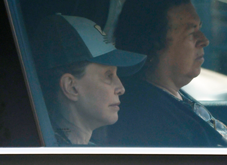 EXCLUSIVE: Calista Flockhart is Spotted Running Errands in Los Angeles