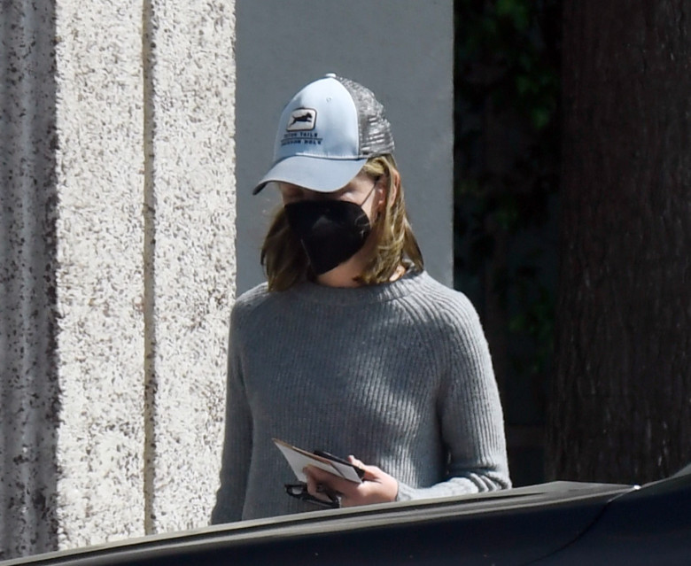 EXCLUSIVE: Calista Flockhart is Spotted Running Errands in Los Angeles