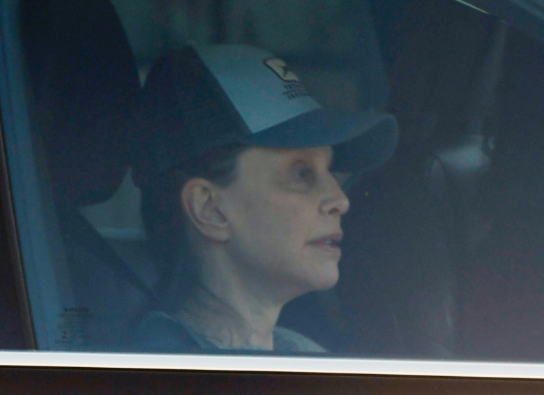 EXCLUSIVE: Calista Flockhart is Spotted Running Errands in Los Angeles