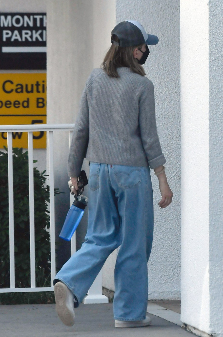 EXCLUSIVE: Calista Flockhart is Spotted Running Errands in Los Angeles