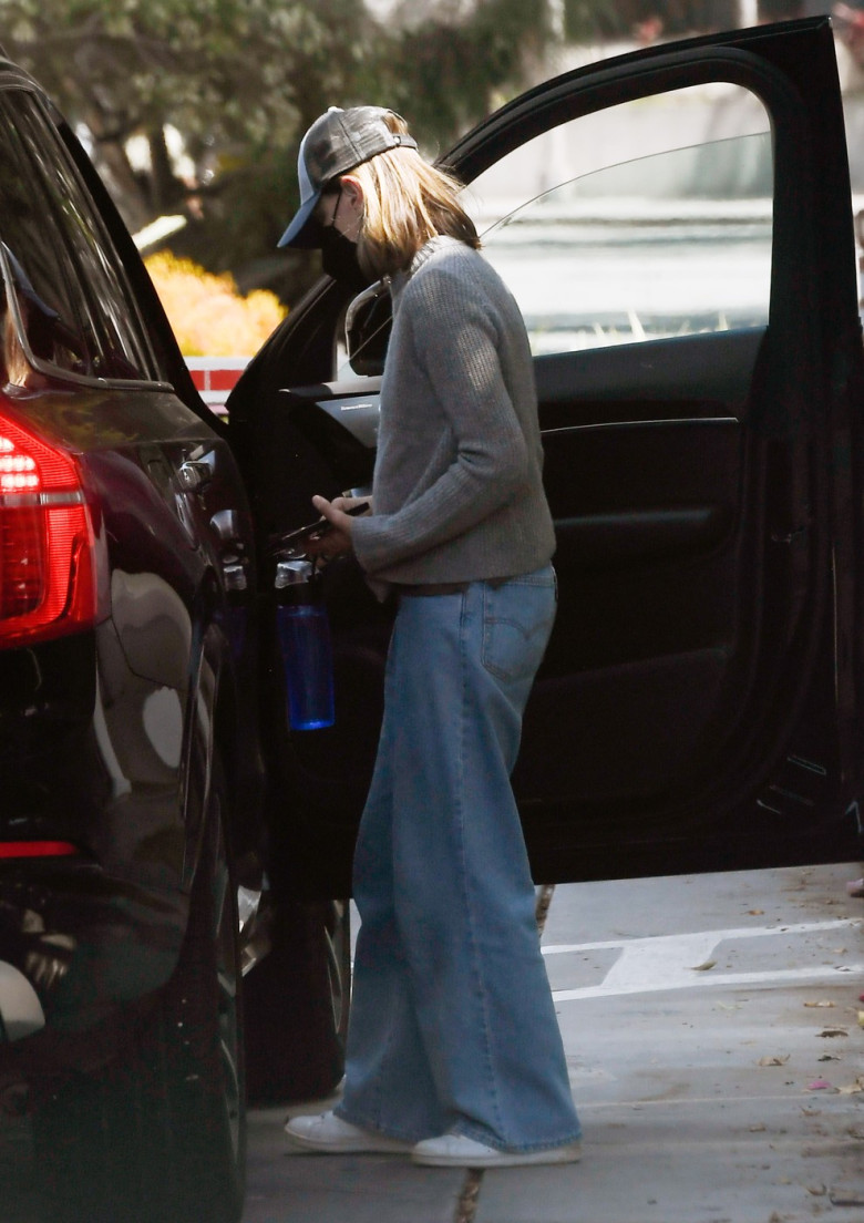 EXCLUSIVE: Calista Flockhart is Spotted Running Errands in Los Angeles