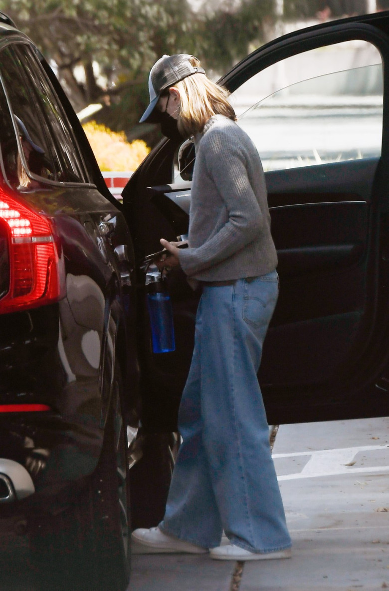 EXCLUSIVE: Calista Flockhart is Spotted Running Errands in Los Angeles