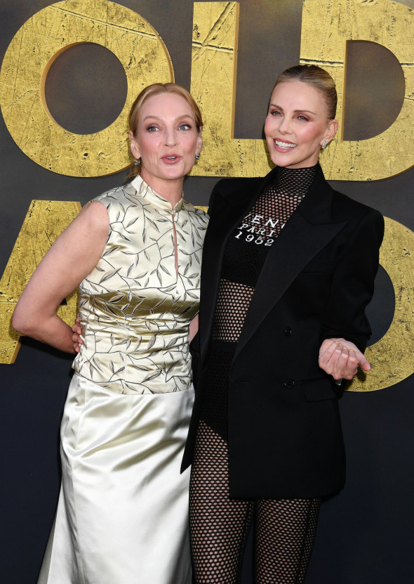 Charlize Theron și Uma Thurman, premiera 'The Old Guard 2'