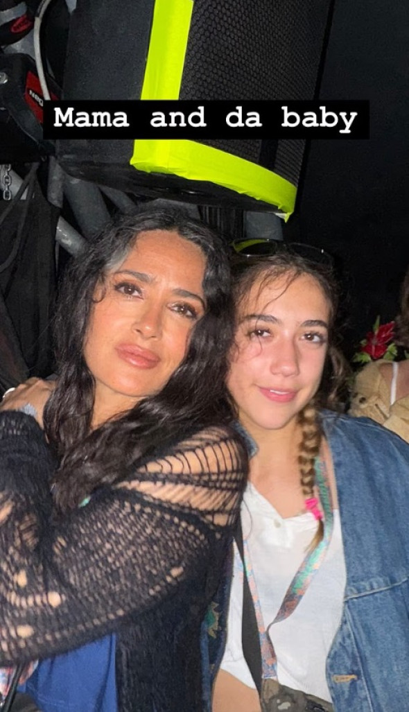 Salma Hayek și fiica ei, Valentina