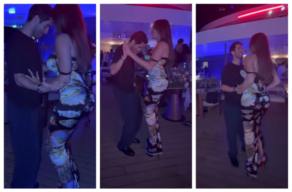 Sofia Vergara, filmată în timp ce dansa alături de Douglas, presupusul ei iubit