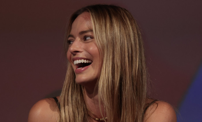 Margot Robbie at the Glastonbury Music Festival 2025