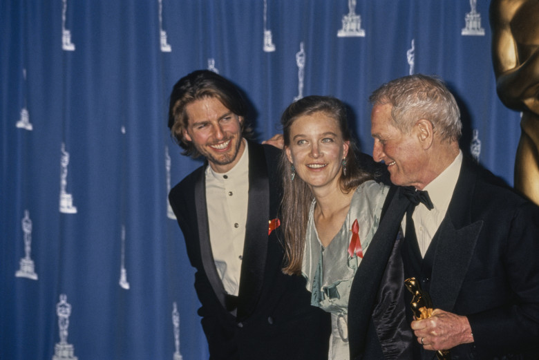 Tom Cruise, Melissa Newman, Paul Newman