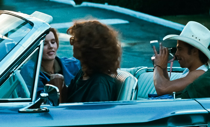 Susan Sarandon, Geena Davis și Brad Pitt în "Thelma &amp; Louise" (1991)/ Profimedia