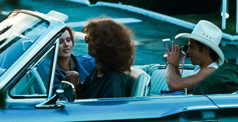 Susan Sarandon, Geena Davis și Brad Pitt în "Thelma &amp; Louise" (1991)/ Profimedia