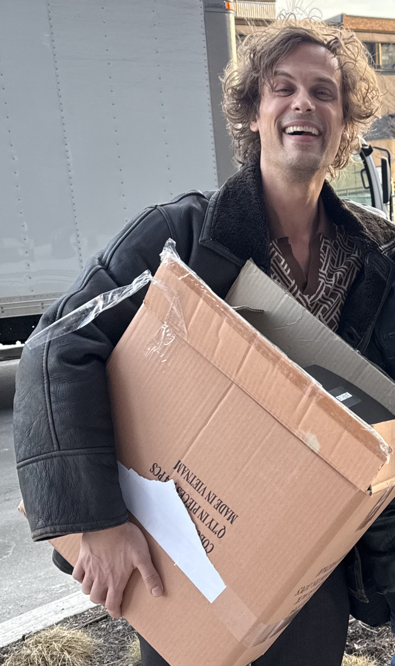 EXCLUSIVE: Matthew Gray Gubler Spotted on The Set of Einstein Pilot in Toronto