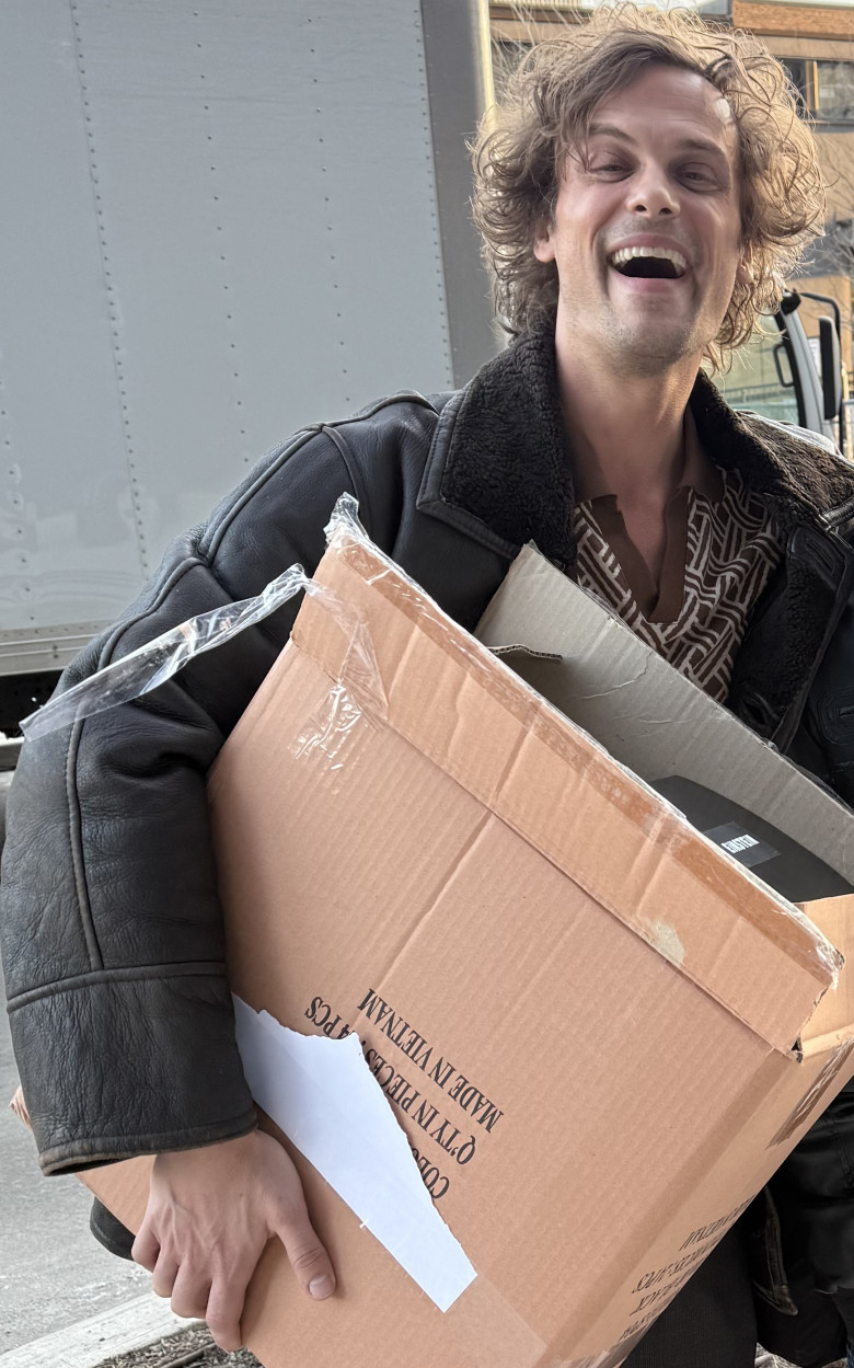EXCLUSIVE: Matthew Gray Gubler Spotted on The Set of Einstein Pilot in Toronto