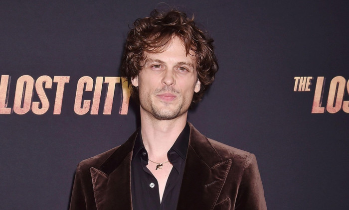 LOS ANGELES, CA - MARCH 21: Matthew Gray Gubler attends the Los Angeles premiere of Paramount Pictures' 'The Lost City' at Regency Village Theatre on