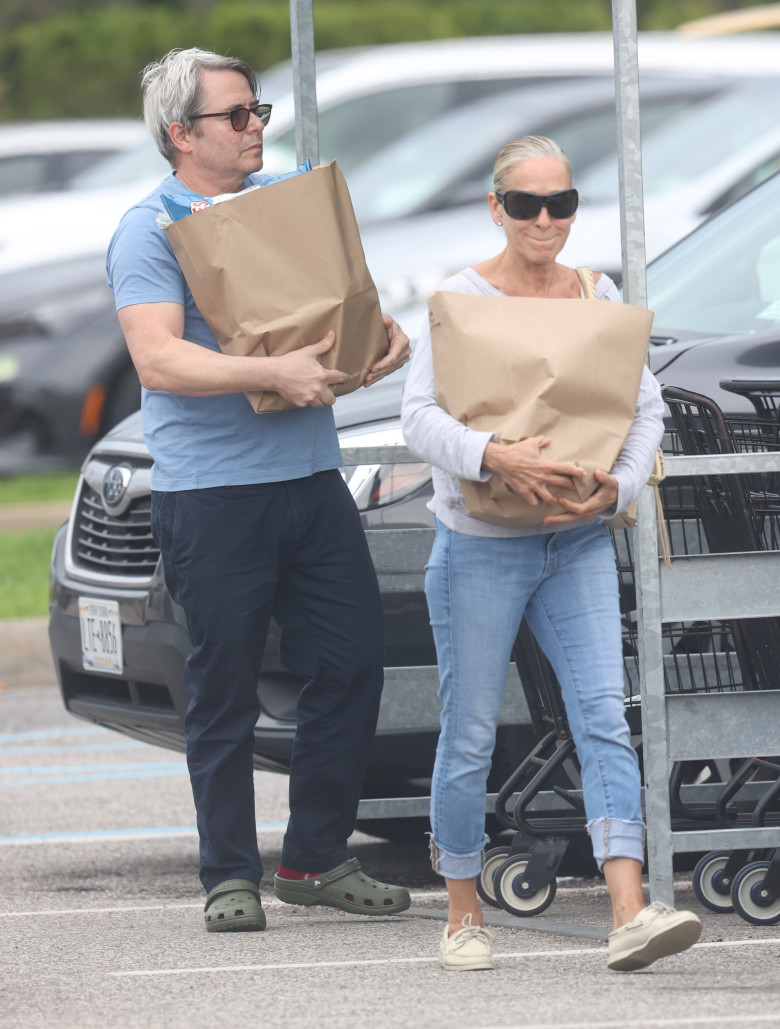 EXCLUSIVE Sarah Jessica Parker And Matthew Broderick Shopping In The Hamptons