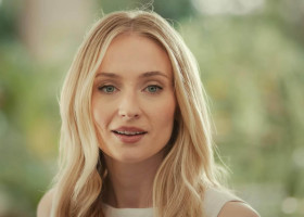 Sophie Turner stars in a new St-Germain advertising campaign