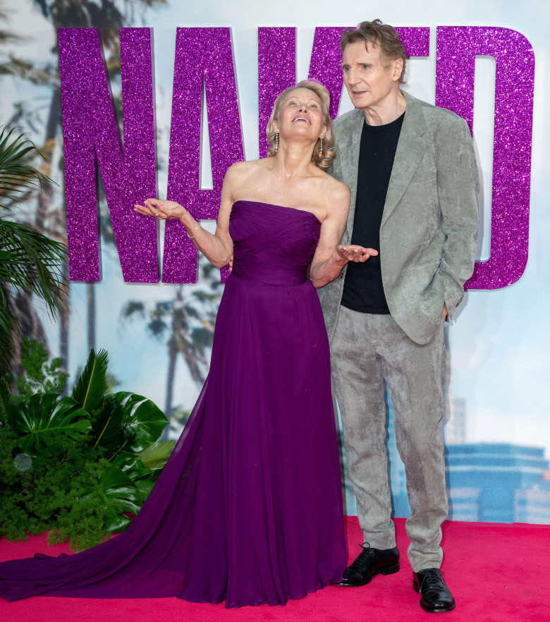 Pamela Anderson și Liam Neeson/ Profimedia