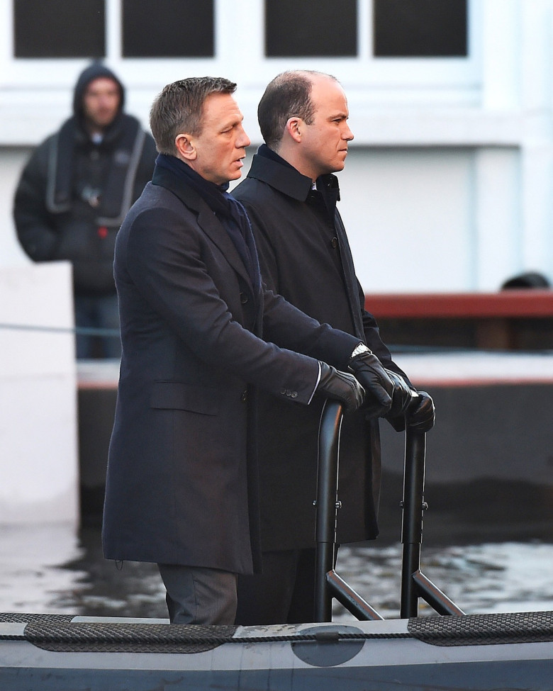 Daniel Craig Seen Filming James Bond 007 Spectre In London