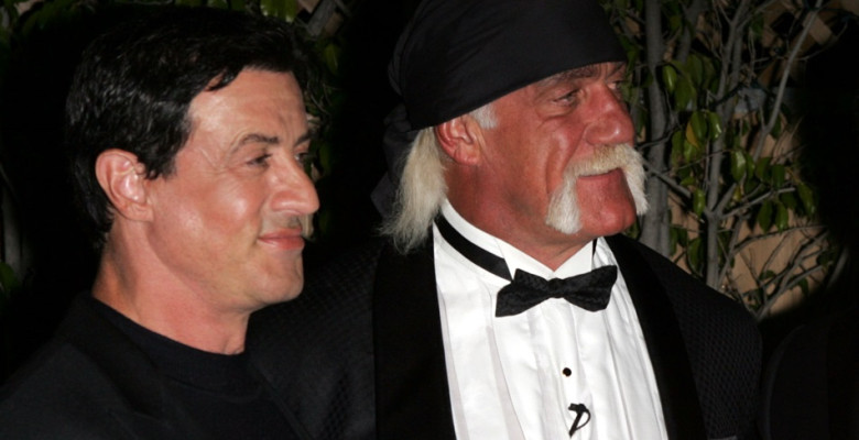 Sylvester Stallone Inducts Hulk Hogan into WWE Hall of Fame