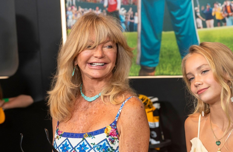 New York, United States. 21st July, 2025. NEW YORK, NEW YORK - JULY 21: Goldie Hawn attends Netflix's "Happy Gilmore 2" New York Premiere at Jazz at Lincoln Center on July 21, 2025 in New York City. Credit: Ron Adar/Alamy Live News