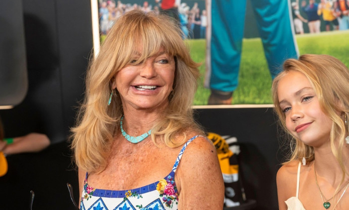 New York, United States. 21st July, 2025. NEW YORK, NEW YORK - JULY 21: Goldie Hawn attends Netflix's "Happy Gilmore 2" New York Premiere at Jazz at Lincoln Center on July 21, 2025 in New York City. Credit: Ron Adar/Alamy Live News