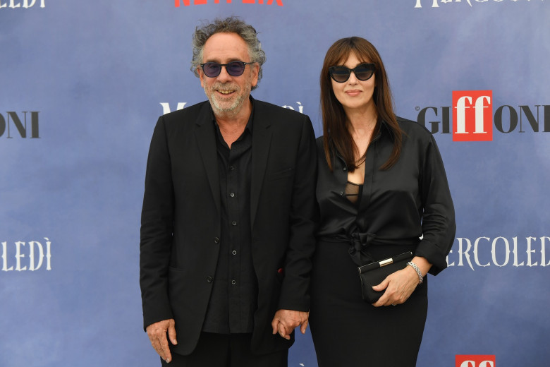 Tim Burton și Monica Bellucci