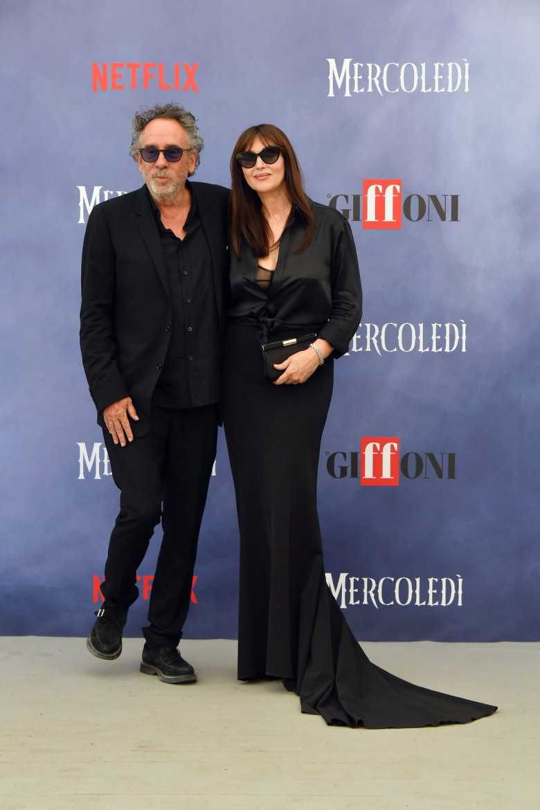 Tim Burton și Monica Bellucci