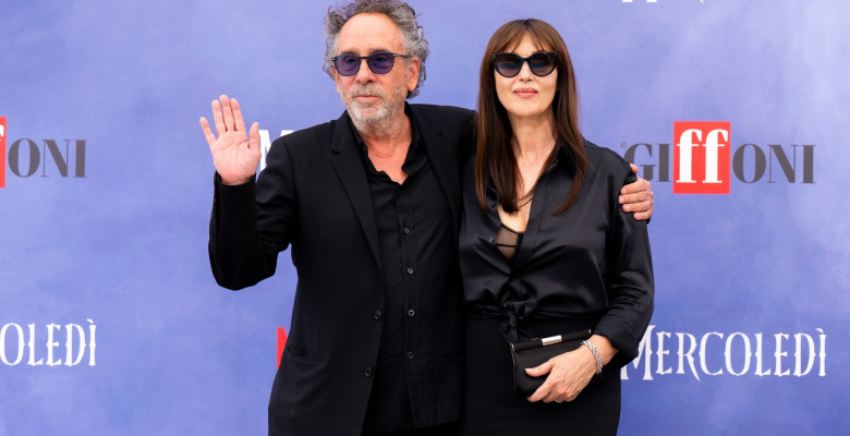 Tim Burton și Monica Bellucci