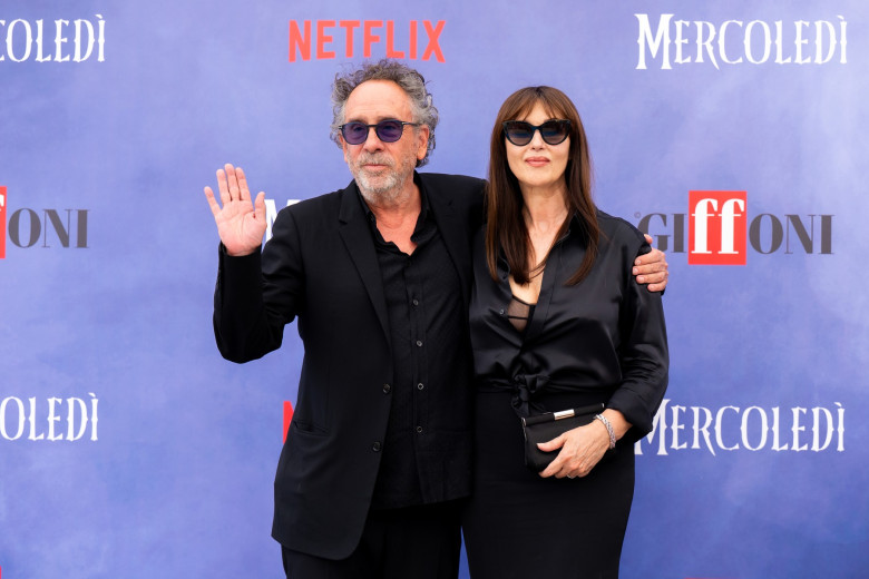 Tim Burton și Monica Bellucci