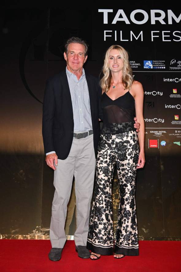 Taormina, 71st Taormina Film Festival 2025 - Day 2, Red Carpet.