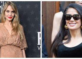 Angelina Jolie și Salma Hayek (1)