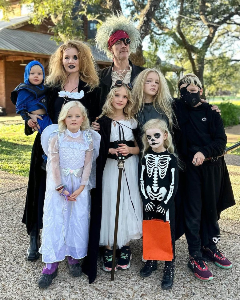 Celebrity James Van Der Beek familieSelfies