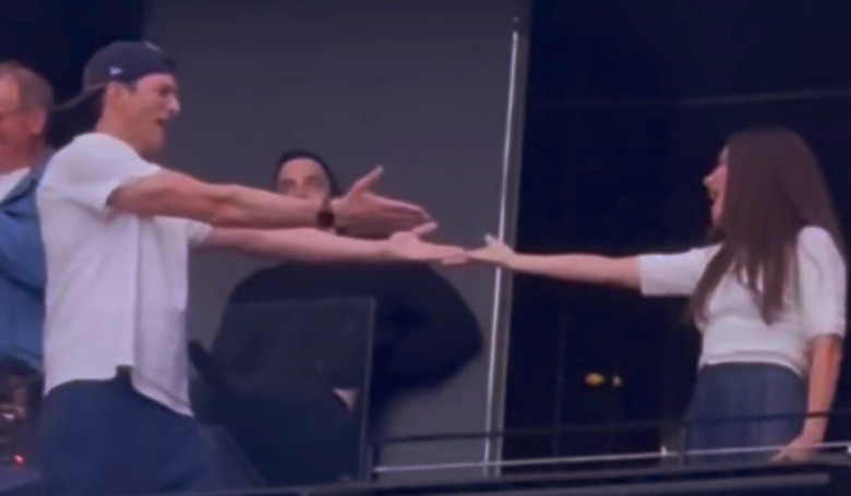 Mila Kunis and Ashton Kutcher damce and show pda during date night out at Backstreet Boys and chat with Luka Doncic in Las Vegas inside the Sphere
