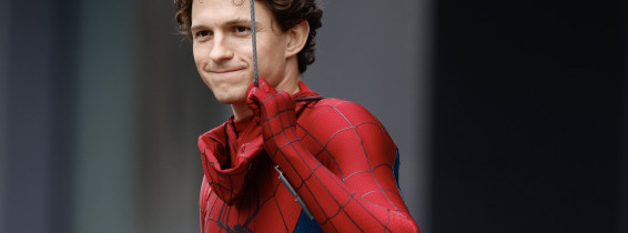 Tom Holland Films Scenes For Spider-Man In Glasgow, Scotland - 03 Aug 2025