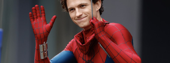 Tom Holland Films Scenes For Spider-Man In Glasgow, Scotland - 03 Aug 2025