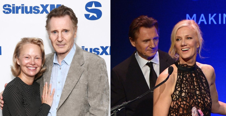 Pamela Anderson, Liam Neeson, Joely Richardson