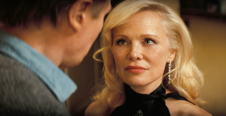 Liam Neeson and Pamela Anderson