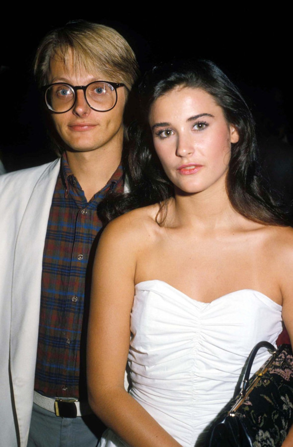 Demi Moore și primul ei soț, Freddy Moore