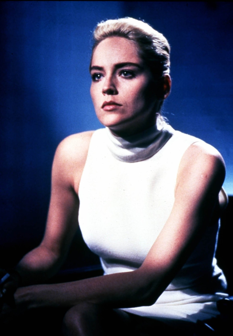 Sharon Stone, în "Basic Instinct