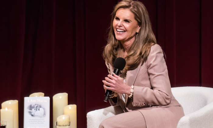 Maria Shriver promotes her new book 'I Am Maria' in Philadelphia - 02 April 2025
