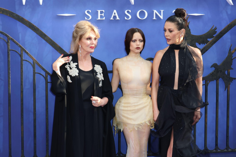 Joanna Lumley, Jenna-Ortega și Catherine-Zeta-Jones