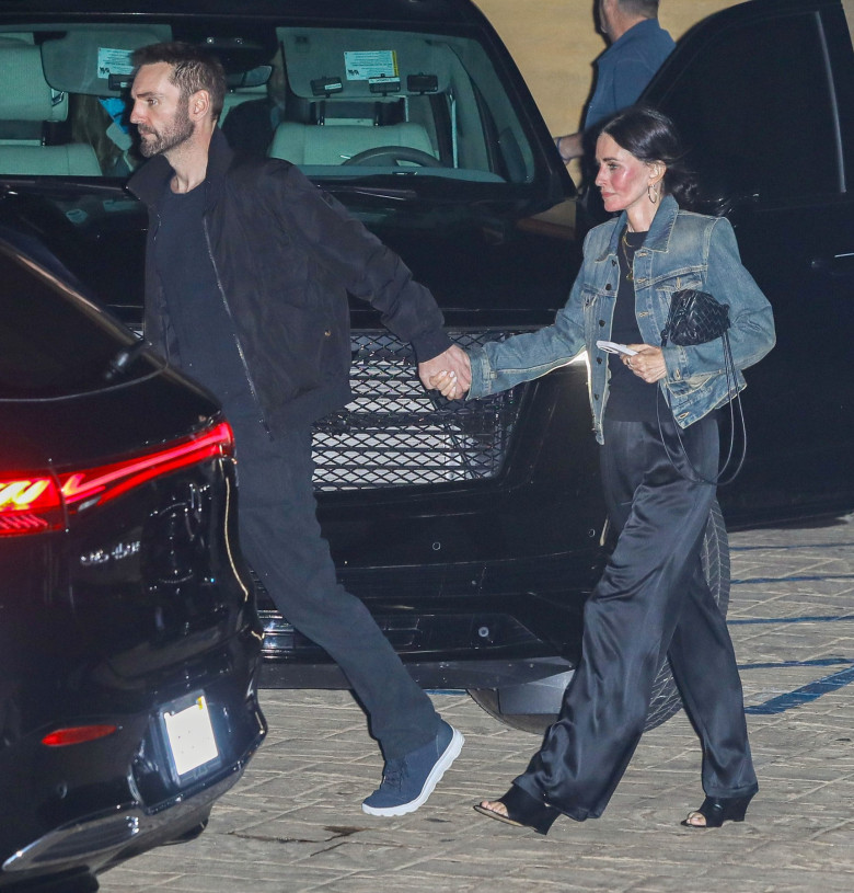 Jennifer Aniston and Jim Curtis Join Courteney Cox and Johnny McDaid for Double Date at Nobu