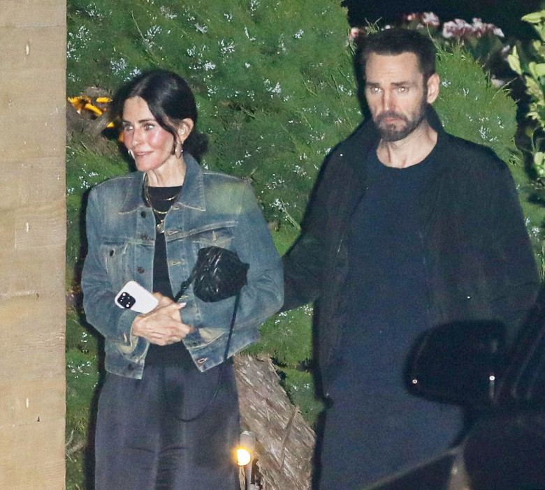 Jennifer Aniston and Jim Curtis Join Courteney Cox and Johnny McDaid for Double Date at Nobu