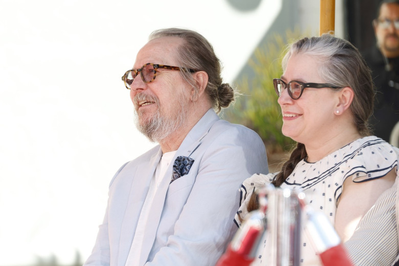Ceremony Honoring Actor Gary Oldman With Hand And Foot Prints