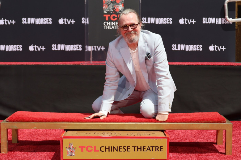 Ceremony Honoring Actor Gary Oldman With Hand And Foot Prints